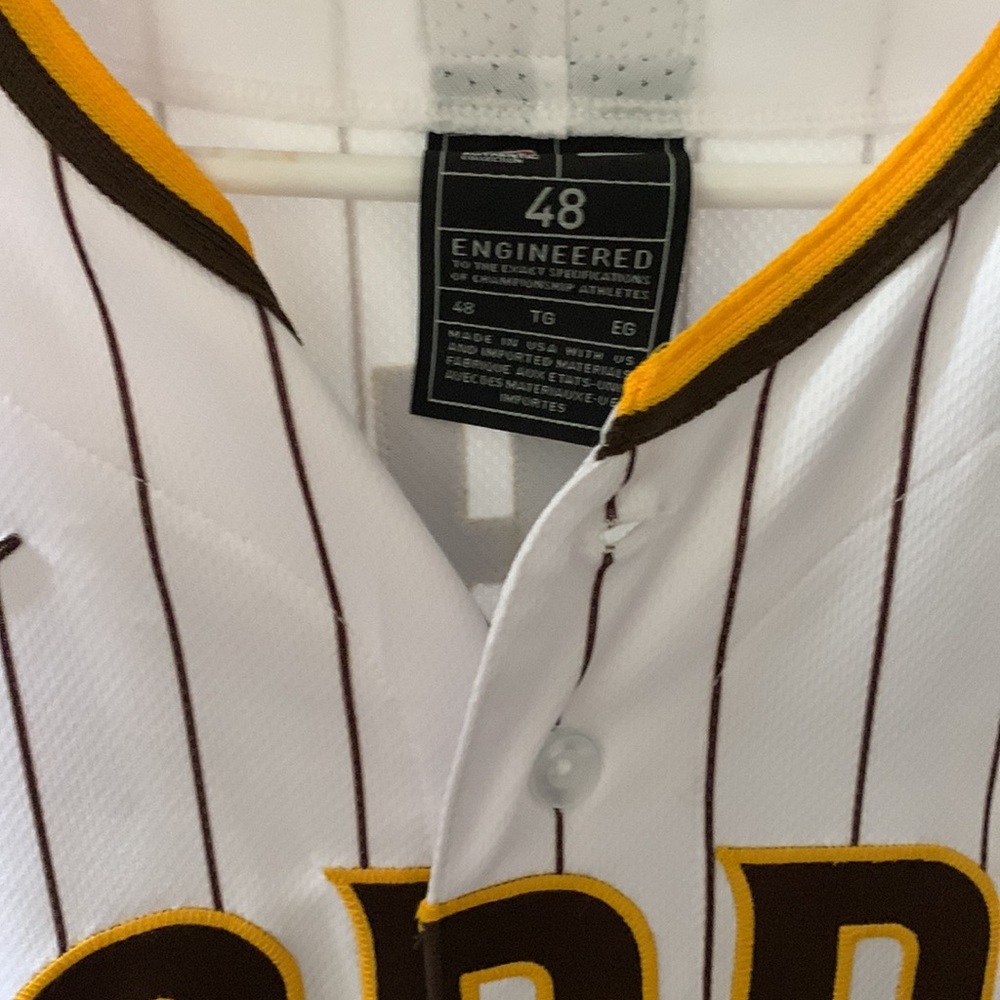 Nike Manny Machado Jersey Pinstripes - Gem